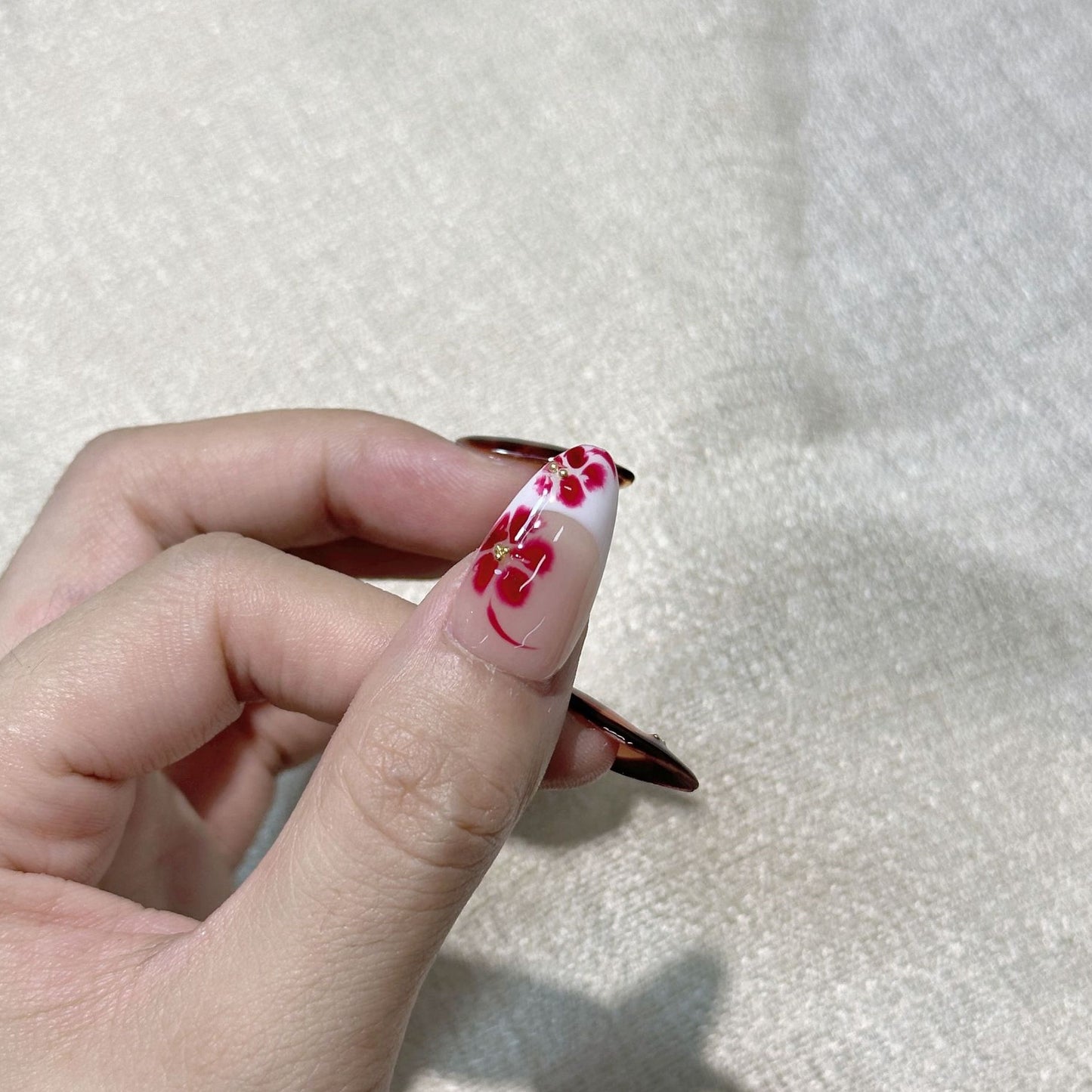 Amber Zebra Pattern
